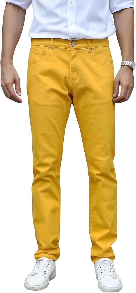 👖 Pantalon Kaki Homme - Coupe Cintrée & Décontractée 🌿