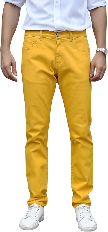 👖 Pantalon Kaki Homme - Coupe Cintrée & Décontractée 🌿