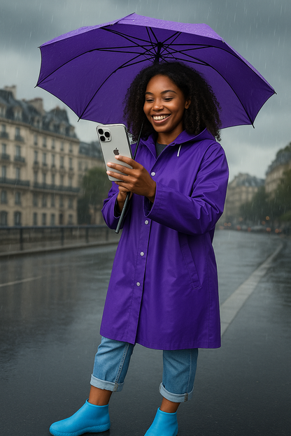 Parapluie Élégant et Résistant – L’Allié Idéal Contre les Intempéries